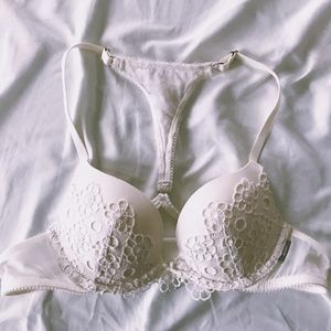 Aerie Razorback Lace Push Up Bra